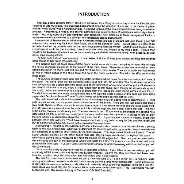 Aebersold vol. 57: Minor Blues In All Keys