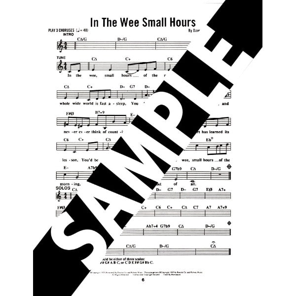 Aebersold vol. 58: Unforgettable Standards