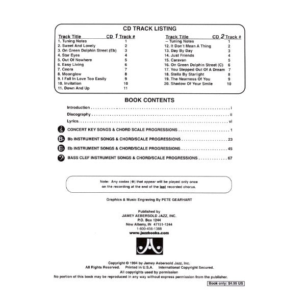 Aebersold vol. 59: Invitation