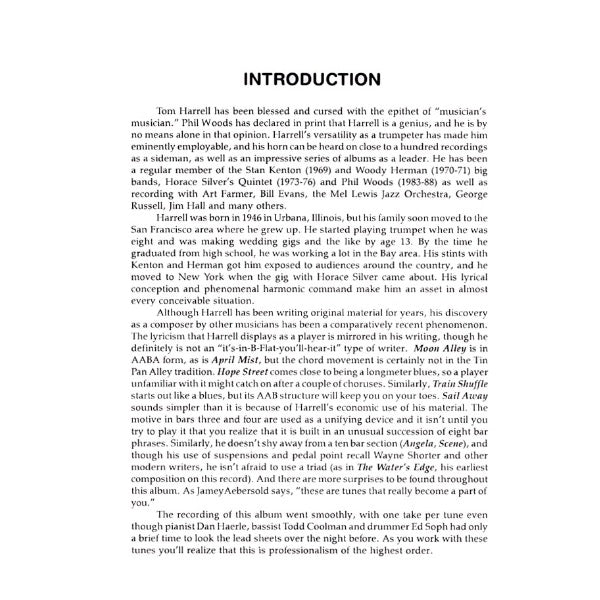 Aebersold vol. 63: Tom Harrell