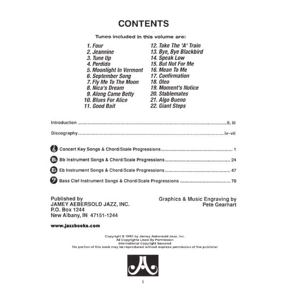 Aebersold vol. 65: Four And More