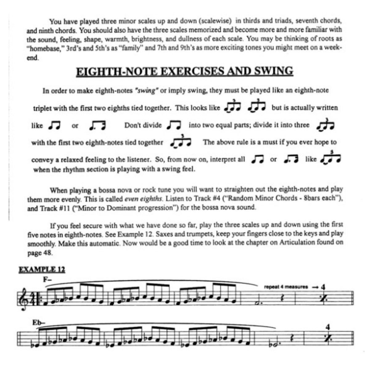 Aebersold vol. 1: How To Play Jazz & Improvise