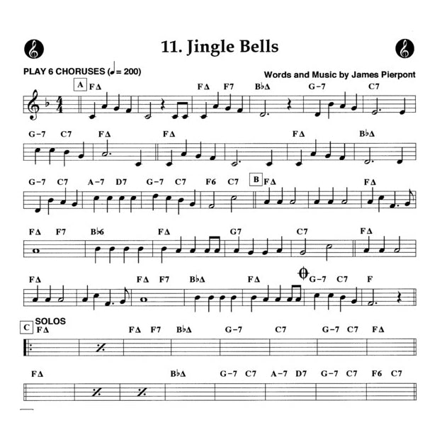 Aebersold vol. 129: A Jazzy Christmas