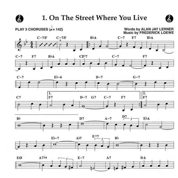 Aebersold vol. 132: On The Street Where You Live