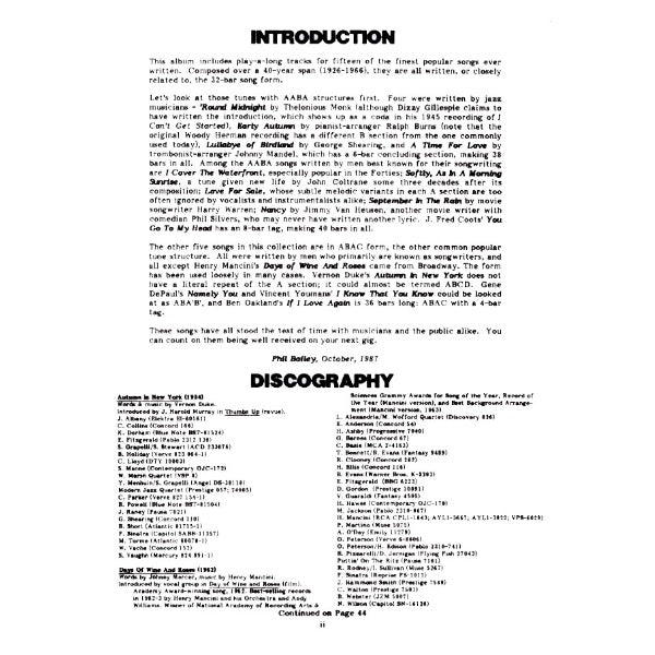 Aebersold vol. 40: Round Midnight