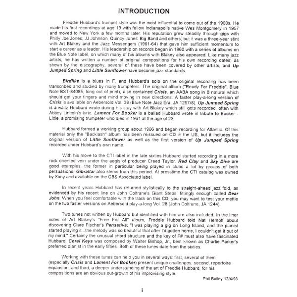 Aebersold vol. 60: Freddie Hubbard