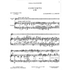 Concerto Op. 19 En Mi Bemol altsax & piano