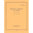 Prelude Cadence et Finale altsax & piano