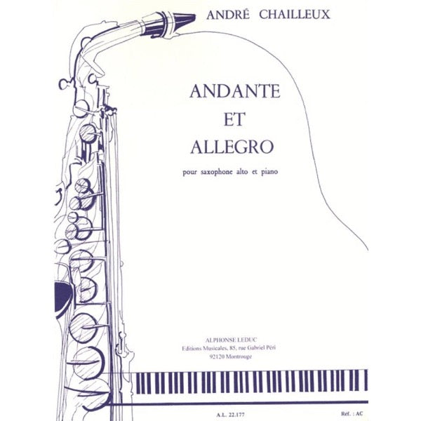 Andante et Allegro altsax & piano