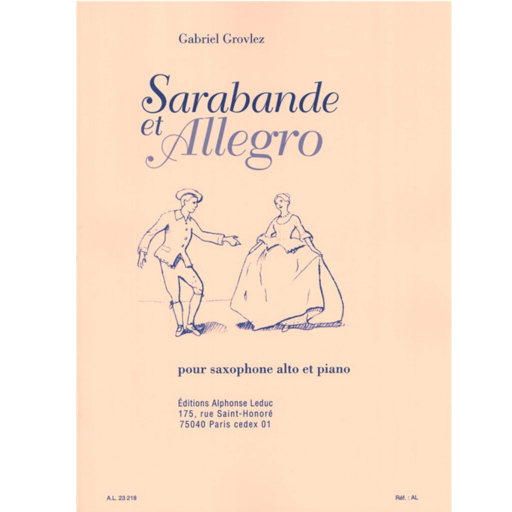 Sarabande & Allegro altsax & piano