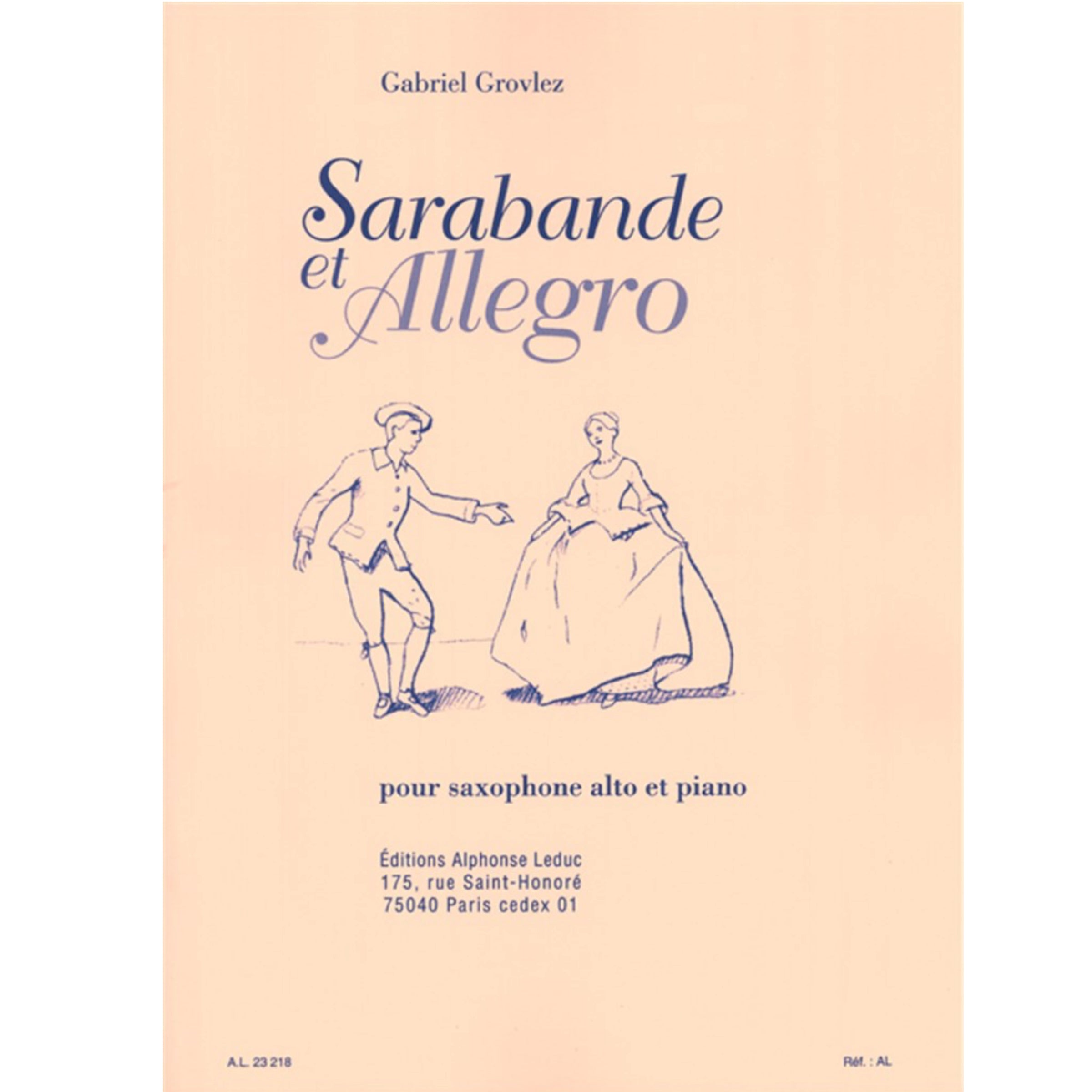 Sarabande & Allegro altsax & piano