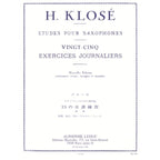 25 Exercises Journaliers saxofoon