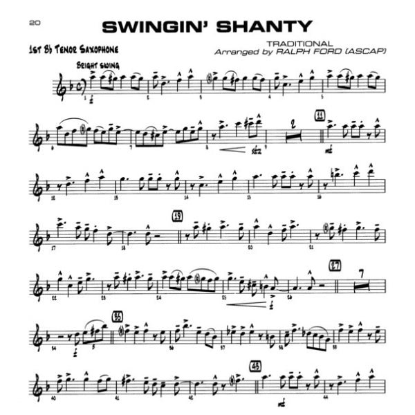 Sittin' With The Big Band vol. 1 tenorsax