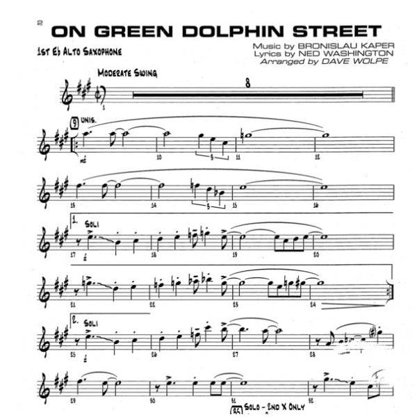 Sittin' With The Big Band vol. 2 altsax