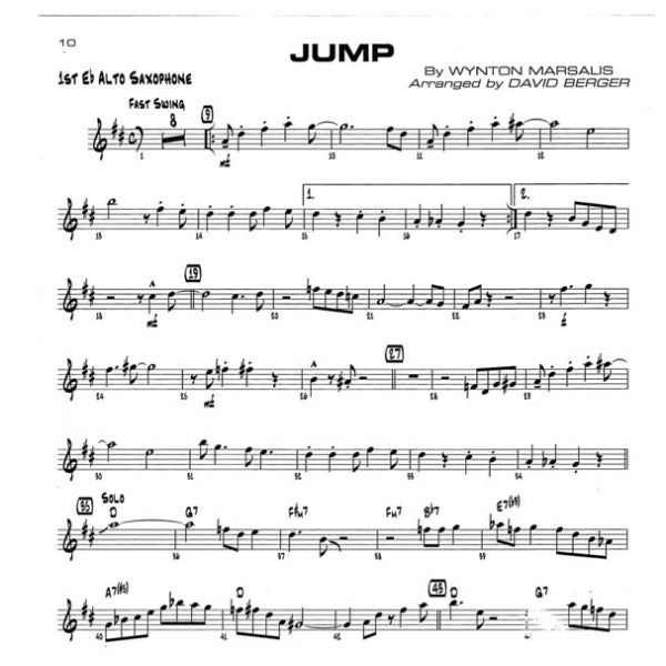 Sittin' With The Big Band vol. 2 altsax