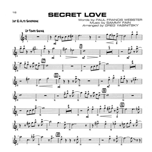 Sittin' With The Big Band vol. 2 altsax