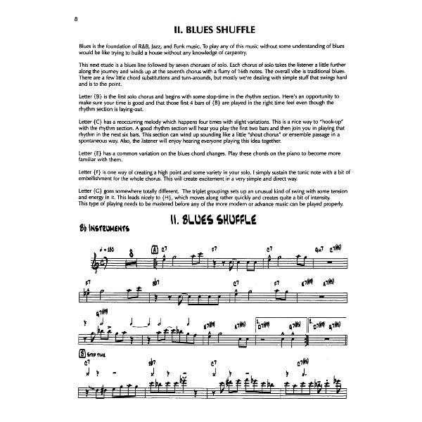 Bob Mintzer: 14 Blues & Funk Etudes Bb