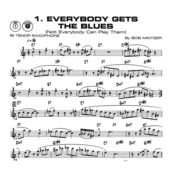 Bob Mintzer: 12 Contemporary Jazz Etudes Bb