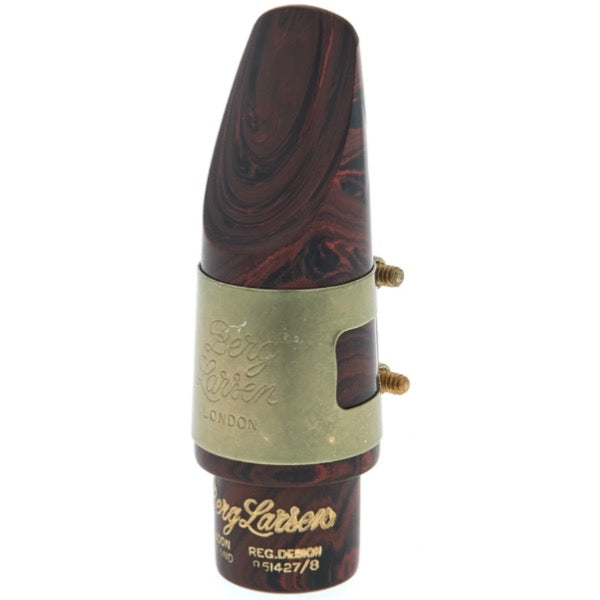 Berg Larsen Grained Ebonite altsax mondstuk