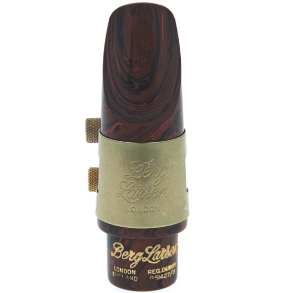 Berg Larsen Grained Ebonite altsax mondstuk