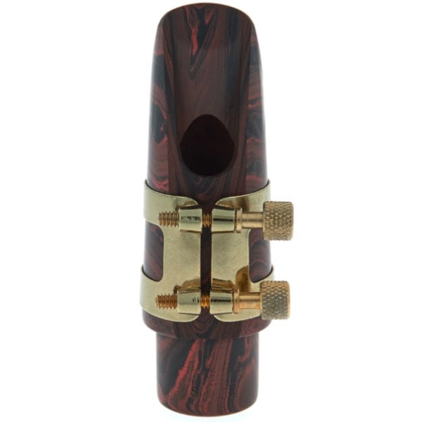 Berg Larsen Grained Ebonite altsax mondstuk