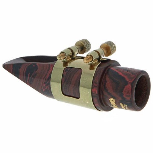 Berg Larsen Grained Ebonite altsax mondstuk