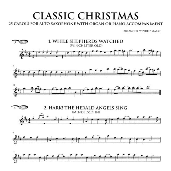 Classic Christmas altsax