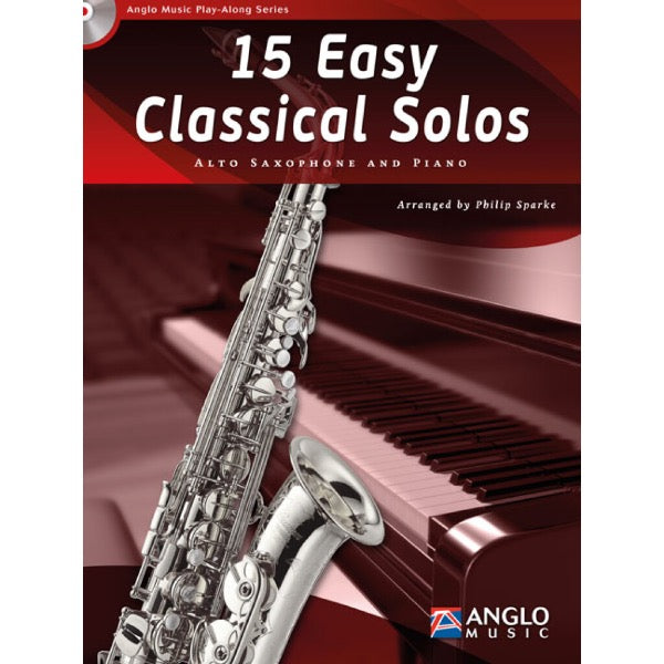 15 Easy Classical Solos altsax & piano