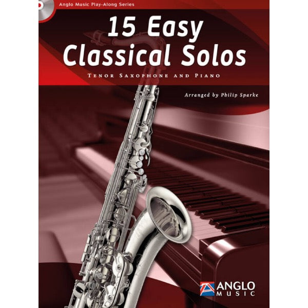 15 Easy Classical Solos tenorsax & piano