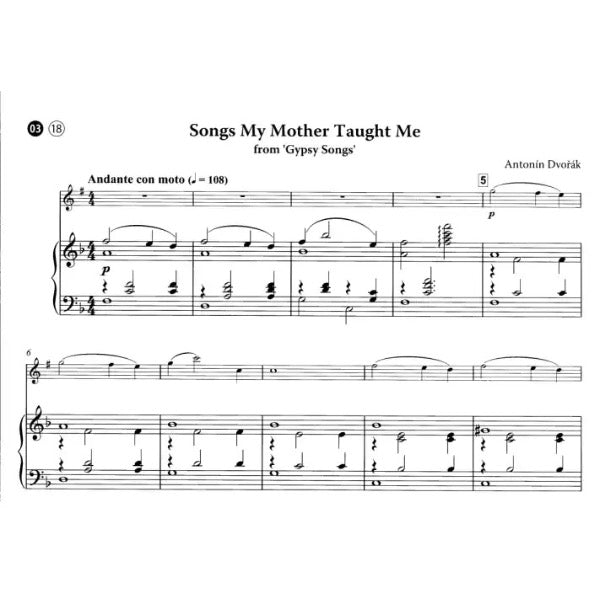 15 Intermediate Classical Solos tenorsax & piano