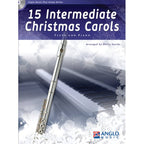 15 Intermediate Christmas Carols dwarsfluit & piano