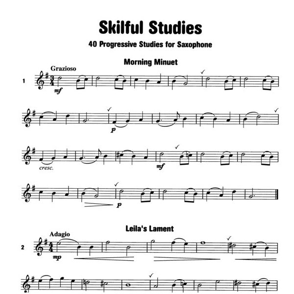 Skilful Studies saxofoon