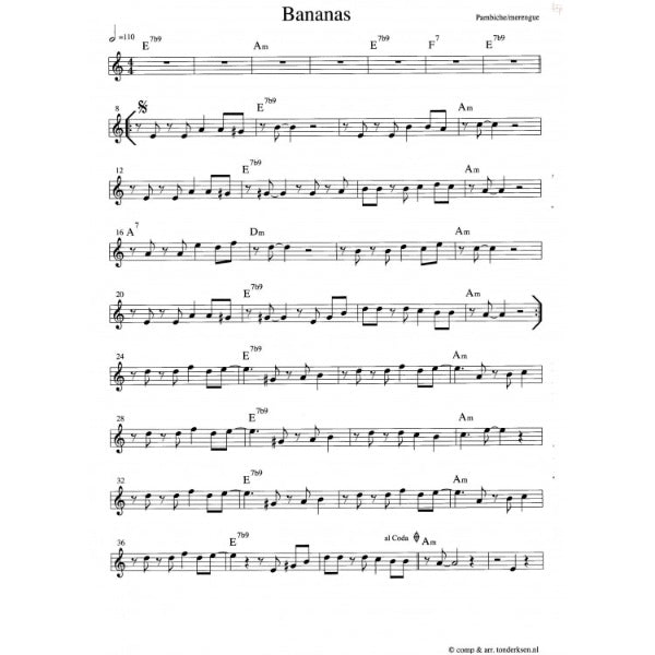 Ton Derksen: Antonio's Salsa sopraan- & tenorsax