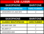 BG Standard L15 baritonsax rietbinder
