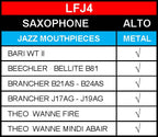 BG FLEX Jazz LFJ4 altsax rietbinder