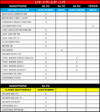 BG Tradition L17 verzilverde altsax rietbinder