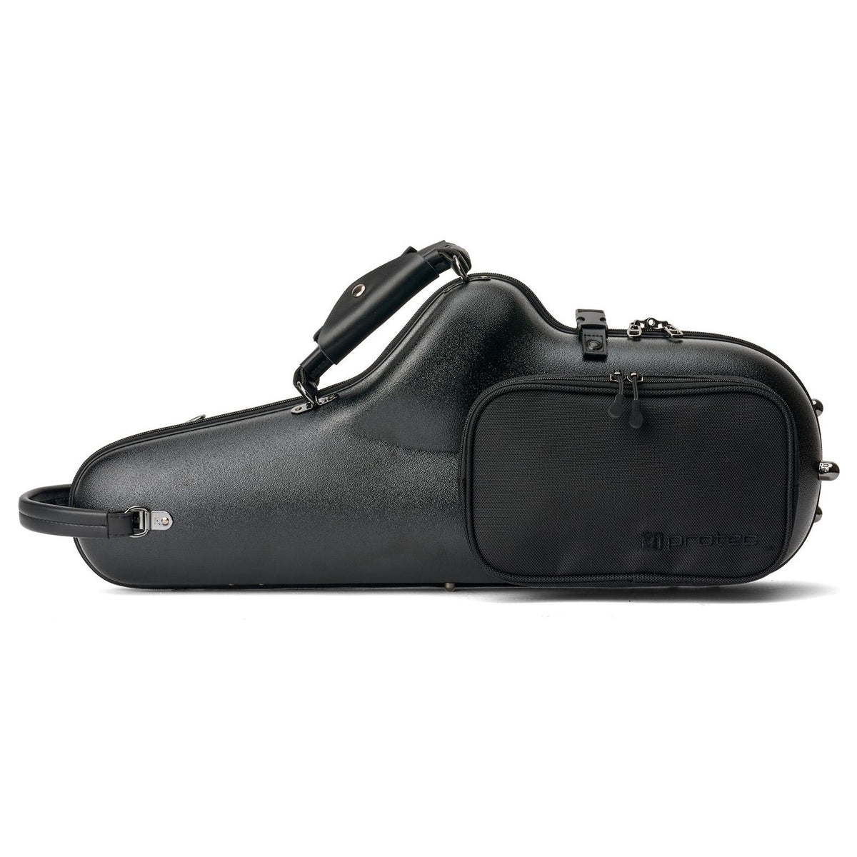 Protec BMS304 Micro ZIP altsax koffer met opbergvak in het zwart