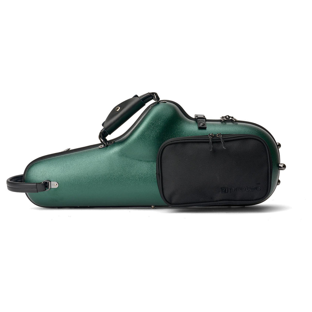 Protec BMS304HG Micro ZIP altsax koffer met opbergvak in donkergroen