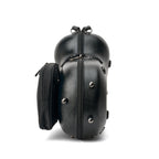 Kopse kant van de Protec BMS305 met opbergvak