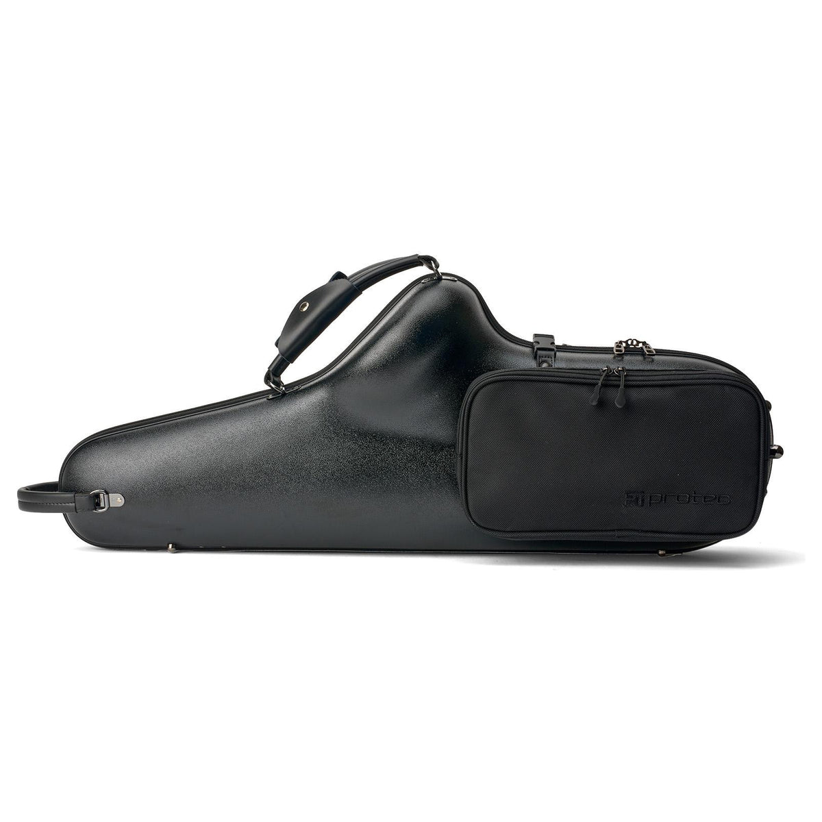 Protec BMS305 Micro ZIP tenorsax koffer met opbergvak in het zwart