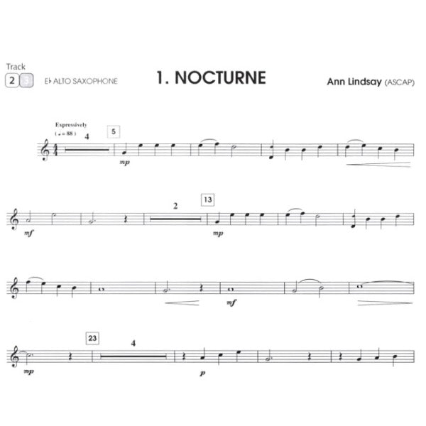 1st Recital Series altsax