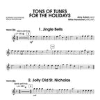 Tons of Tunes for the Holidays sopraan- & tenorsax