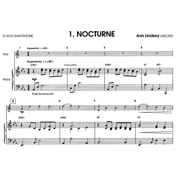 1st Recital Series altsax pianobegeleiding