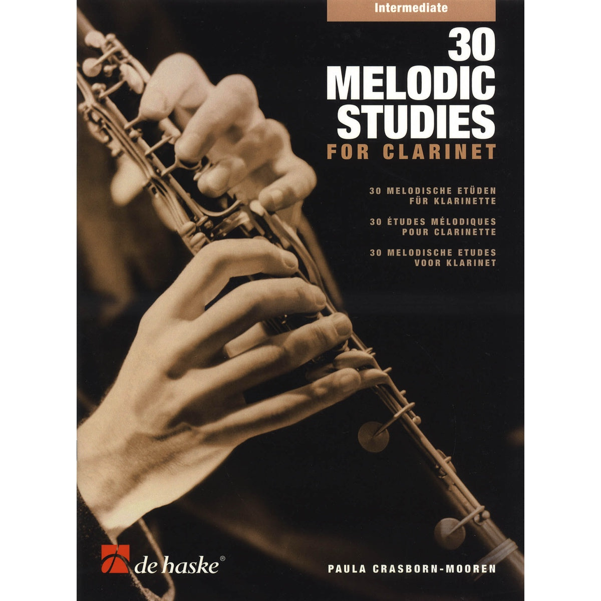 30 Melodic Studies for Clarinet van Paula Crasborn-Mooren