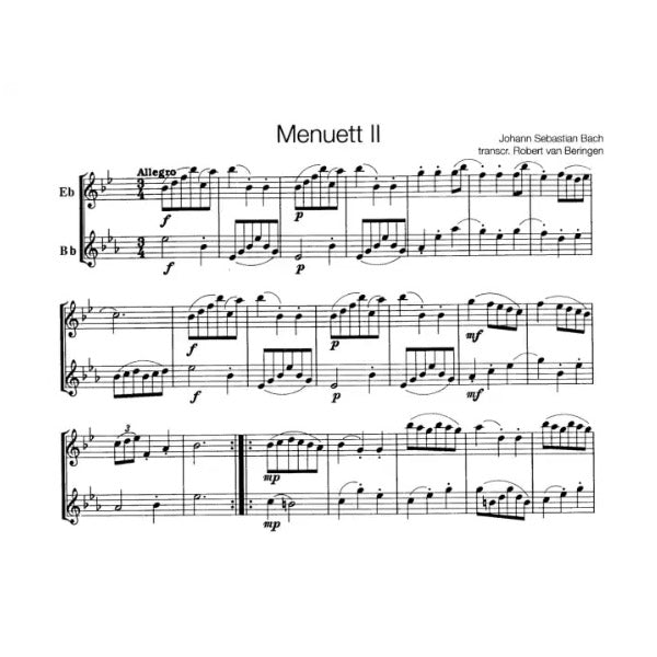 Bach for Eb and Bb Saxophone