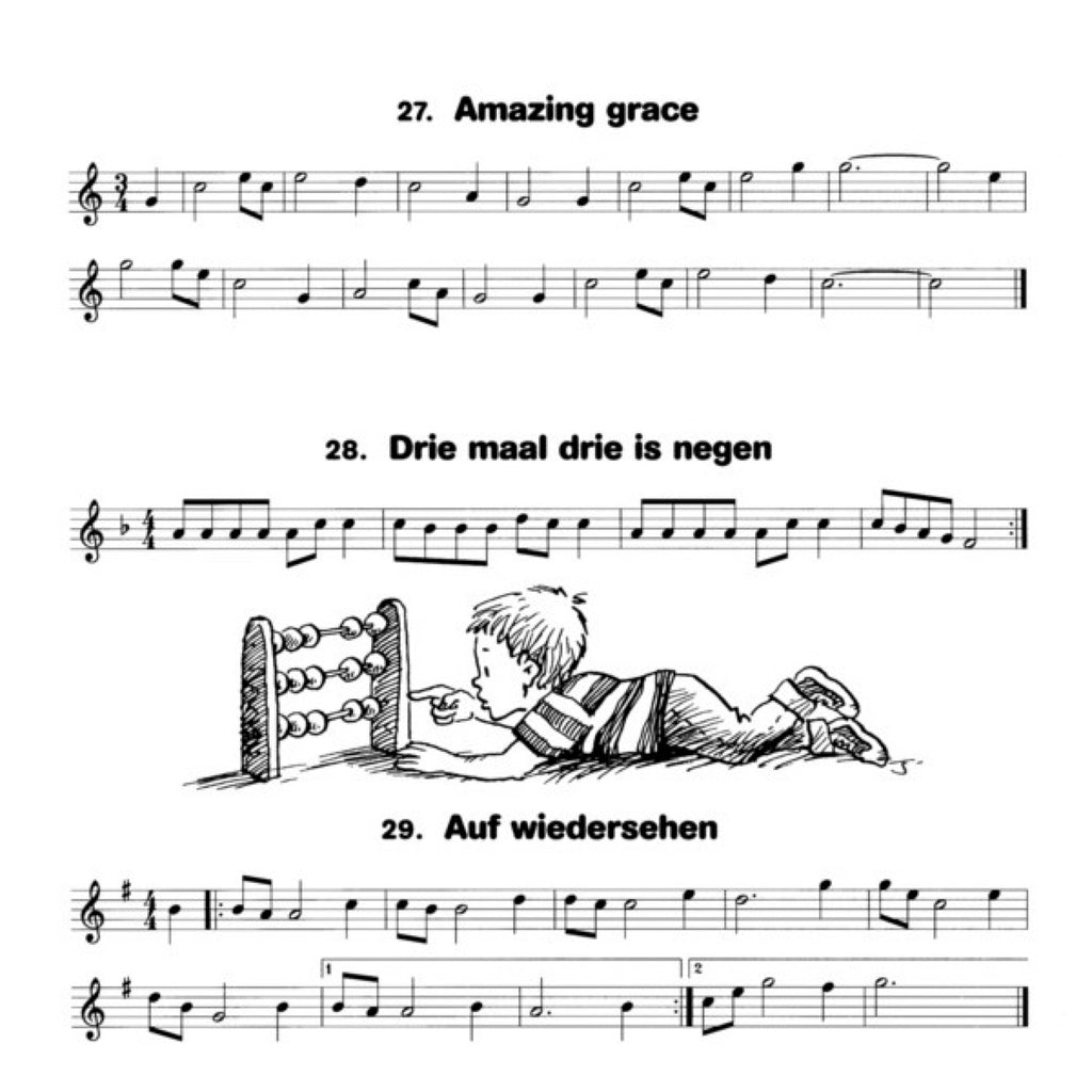 Horen, lezen & spelen: De bekende Liedjes saxofoon