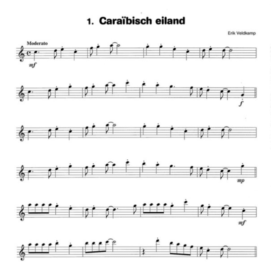 Horen, lezen & spelen 2: Speelboek saxofoon