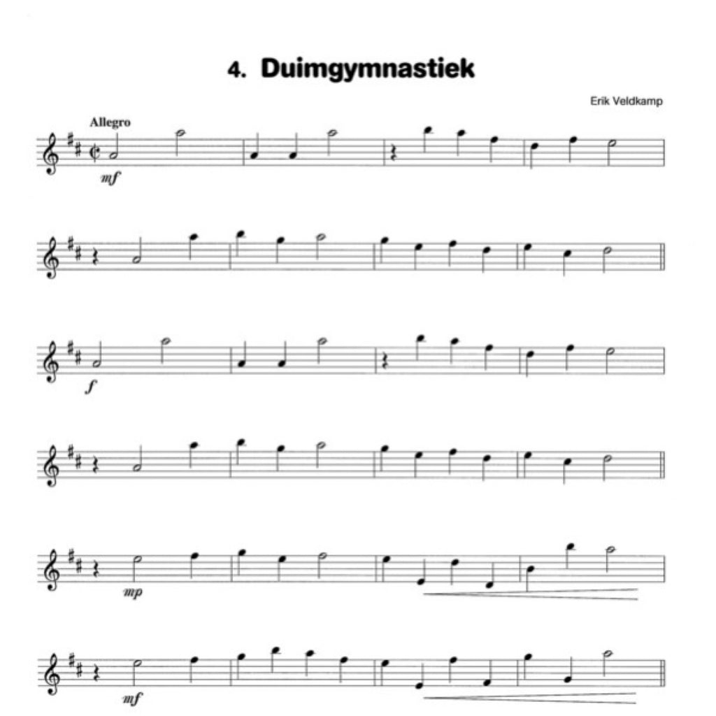 Horen, lezen & spelen 2: Speelboek saxofoon