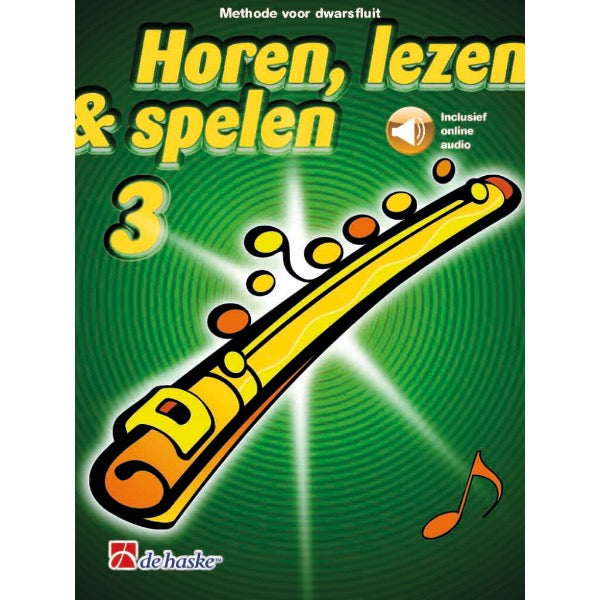 Horen, lezen & spelen 3 dwarsfluit