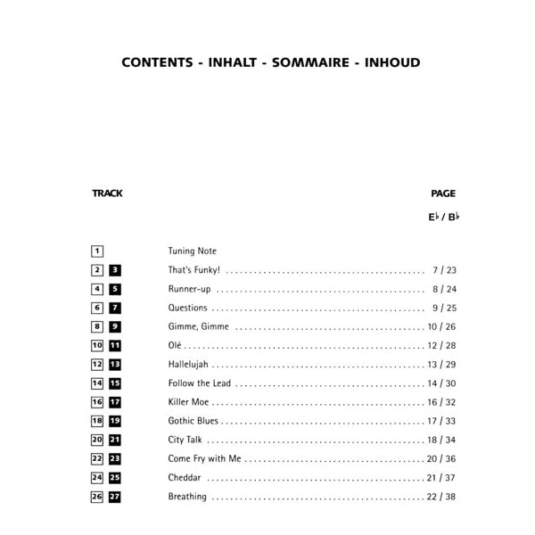 Play 'em Right! - More Play Along alt- en tenorsax